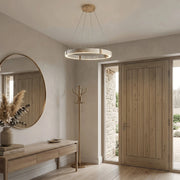 Antizer Modern Yellow Travertine Chandelier