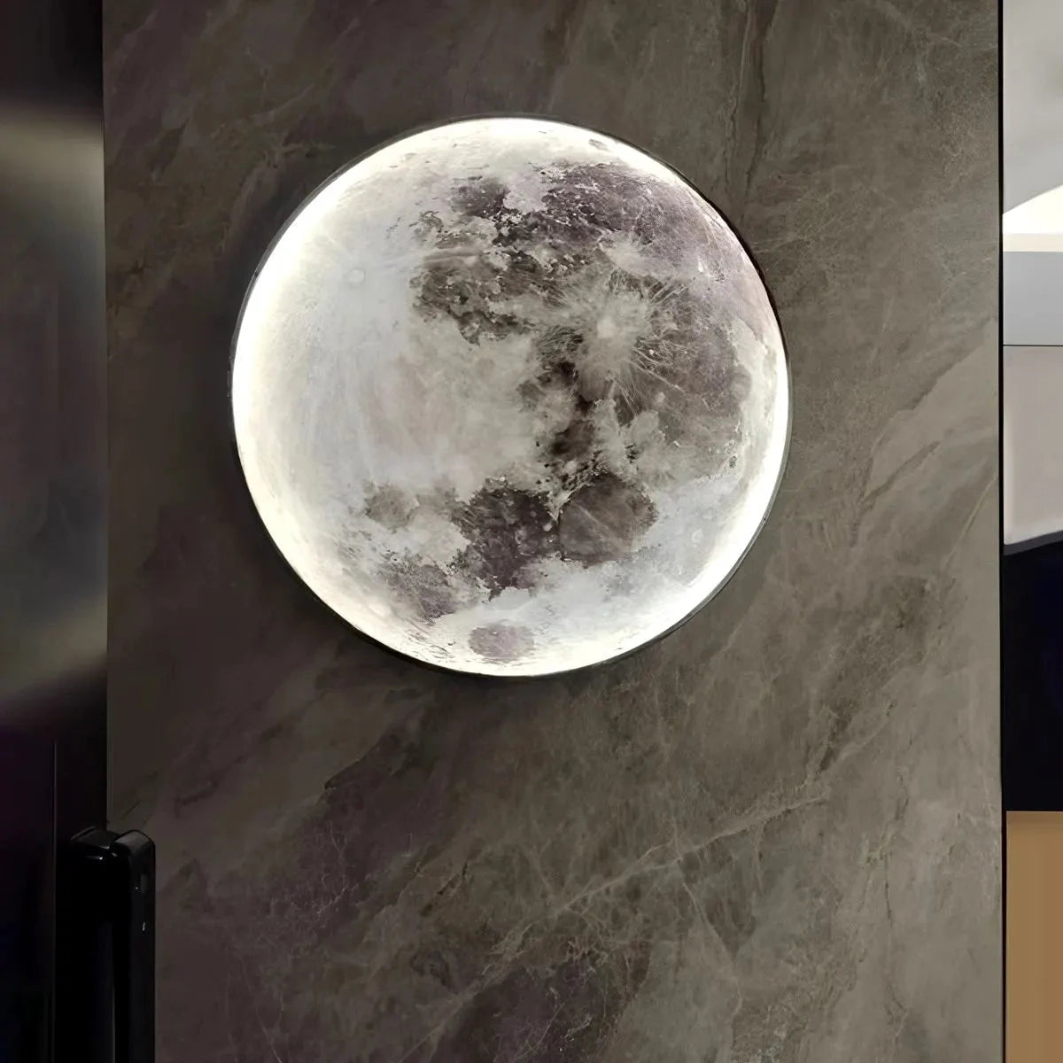 Antizer Moon/Earth Art Mural Wall Lamp
