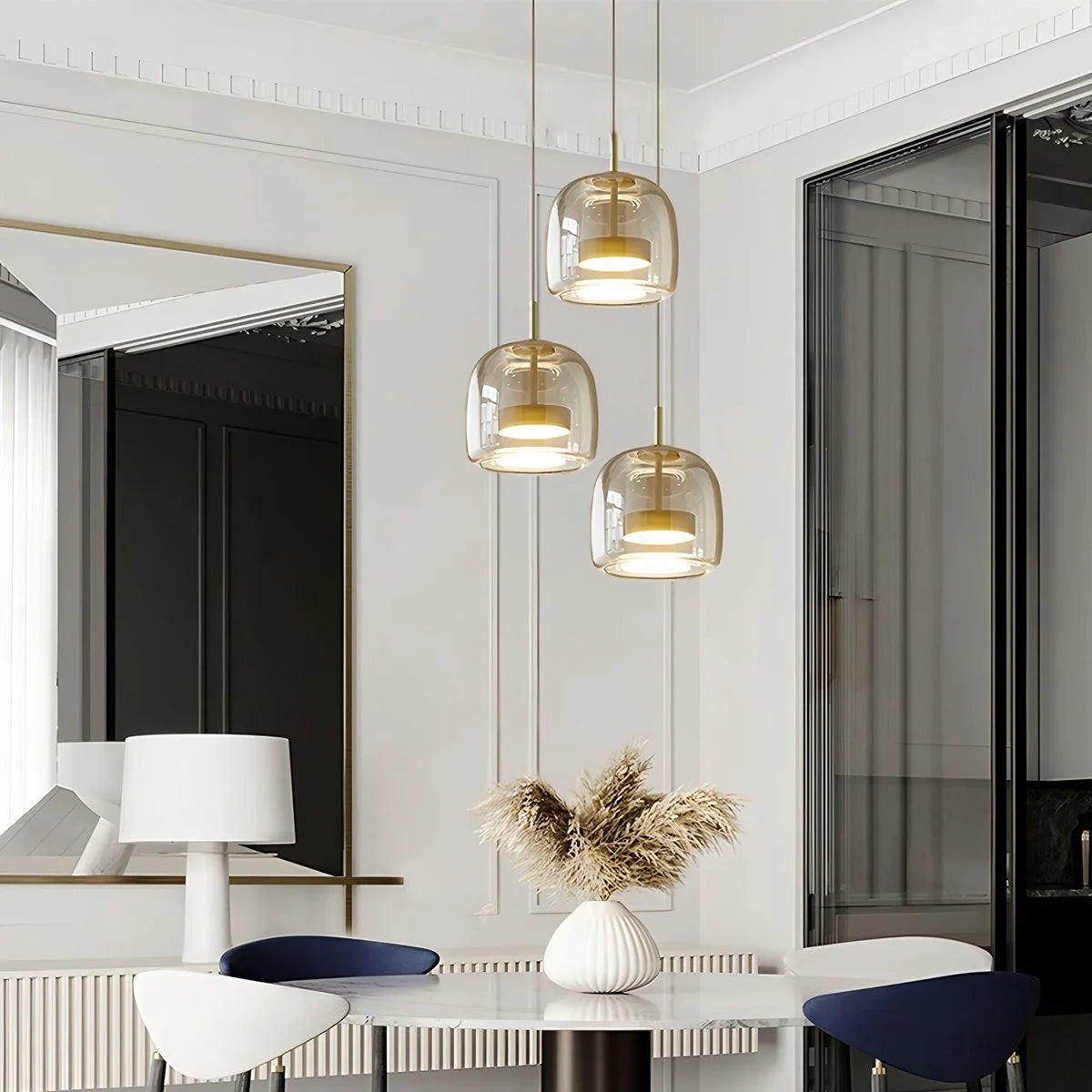 glass pendant light shade