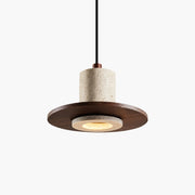 Antizer Natural Travertine Pendant Light