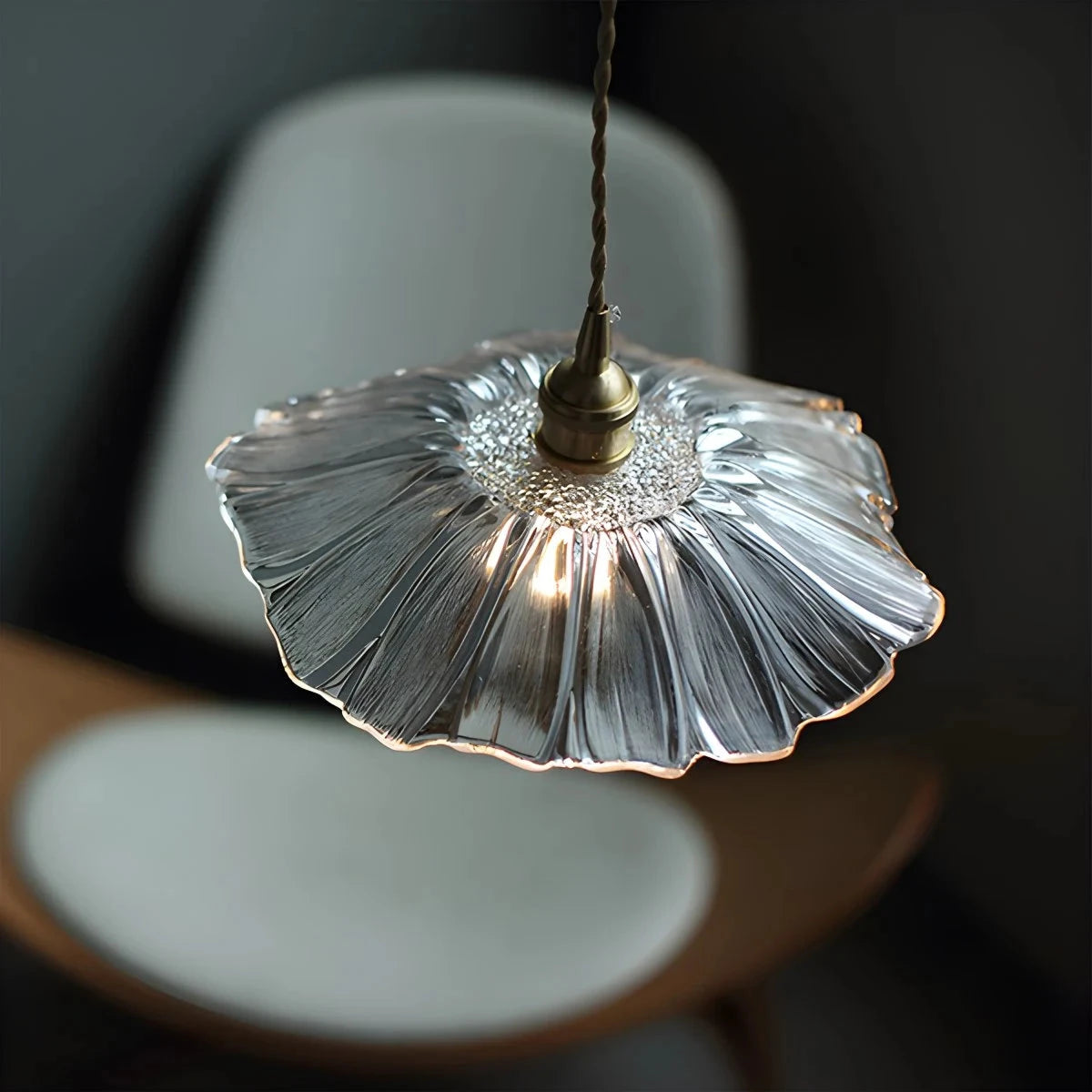Antizer Nordic Japanese Glass Chandelier for Living Room