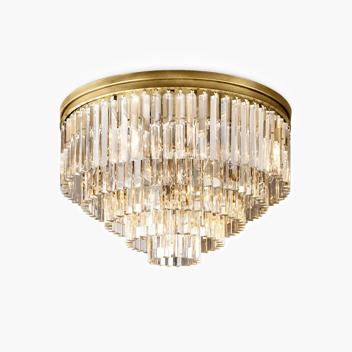 Antizer Odeon Crystal Multi-Layer Round Ceiling Light