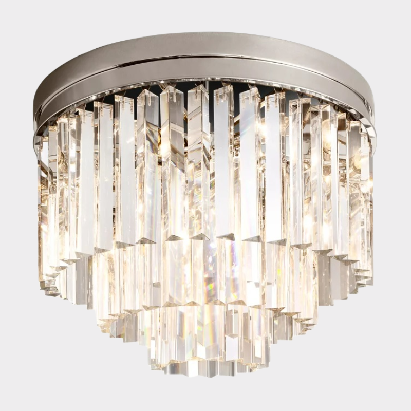 Antizer Odeon Crystal Multi-Layer Round Ceiling Light