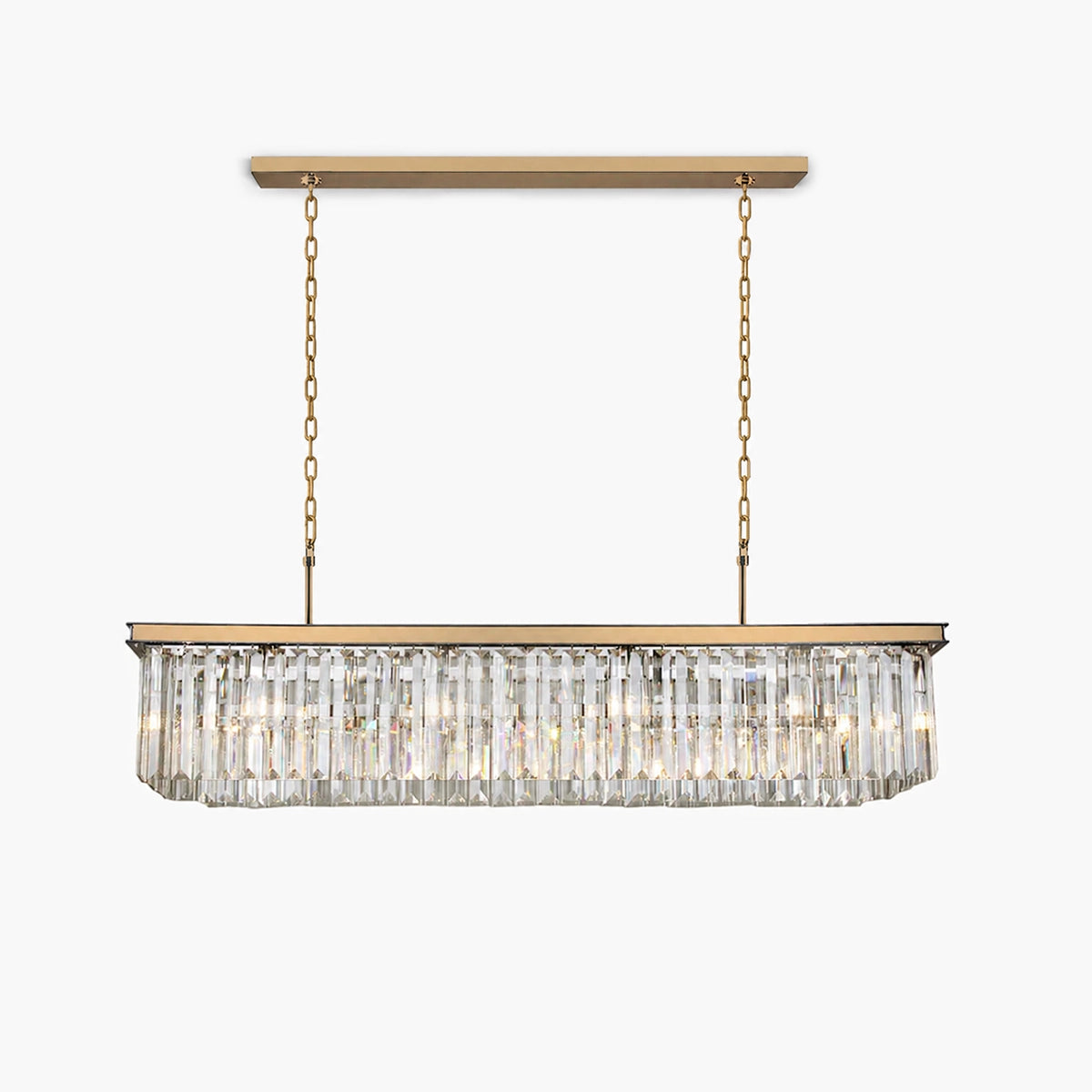 Antizer Odeon Crystal Rectangular Chandelier