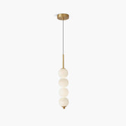 Antizer Orbet Stacked Glass Ball Pendant Lamp for Bedside