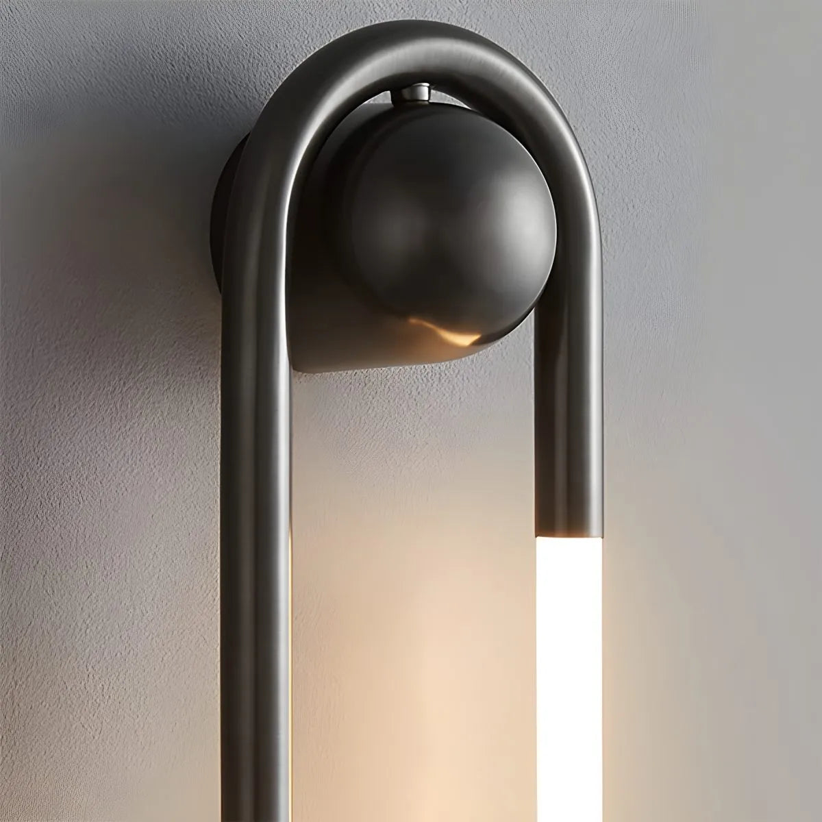 Antizer Oval Brass Wall Sconce for Living Room
