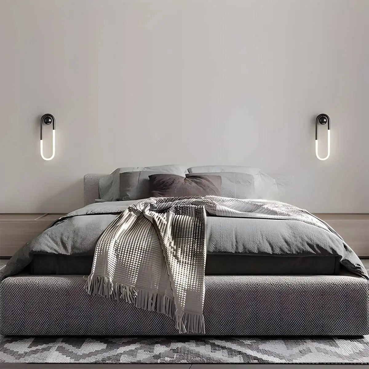 Antizer Oval Brass Wall Sconce for Living Room