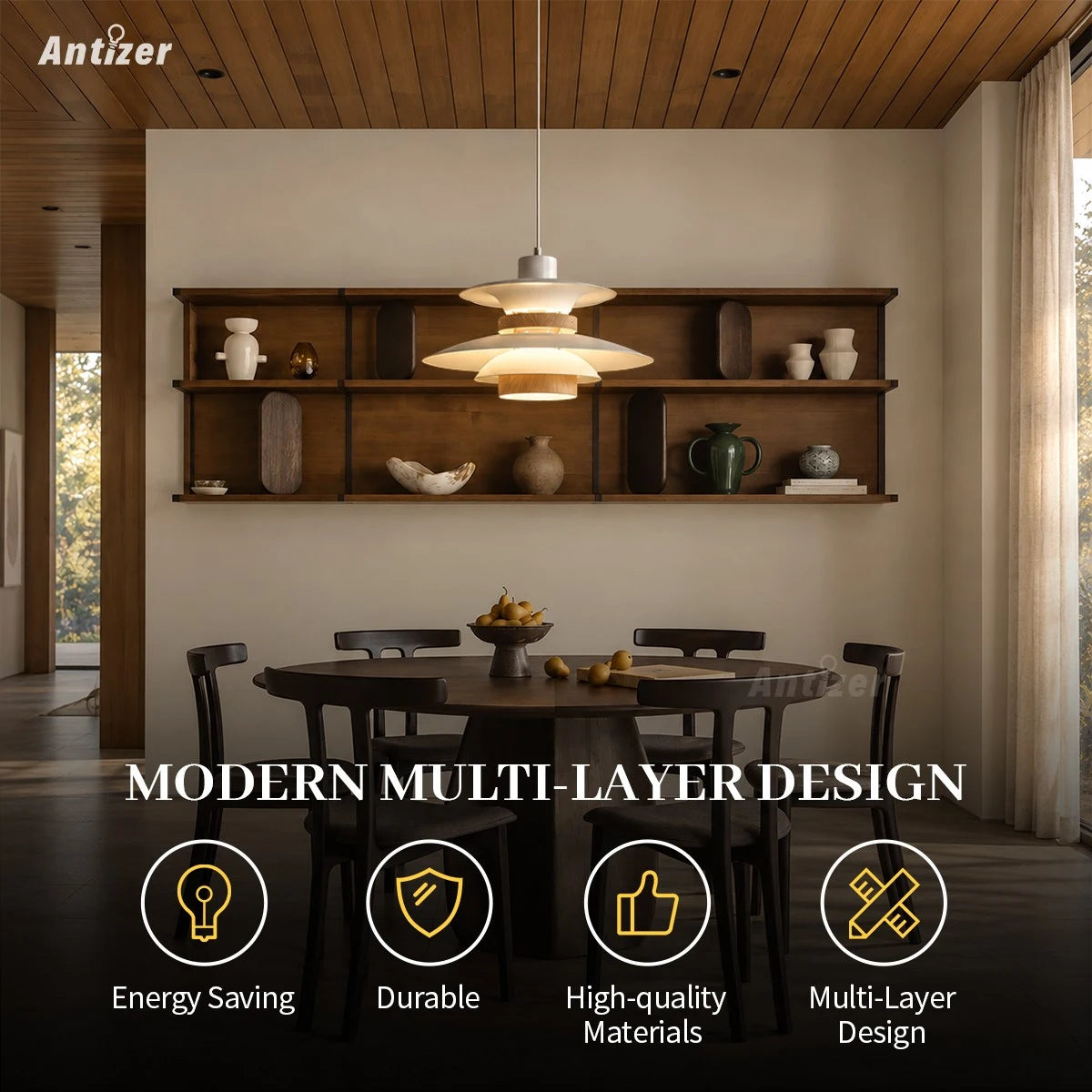Antizer Pendant Lighting for kitchen Dining Area