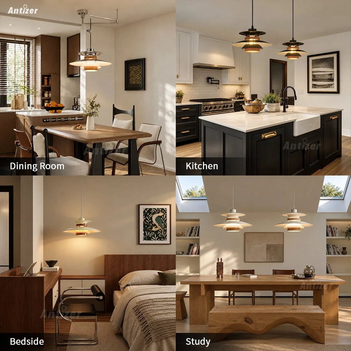 Antizer Pendant Lighting for kitchen Dining Area
