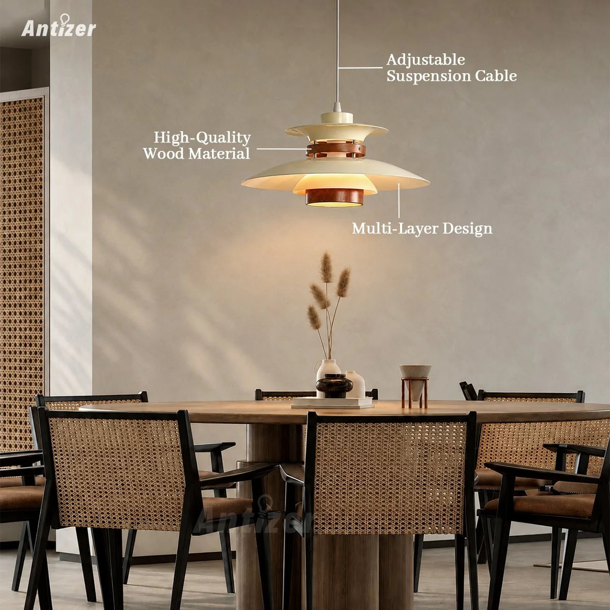 Antizer Pendant Lighting for kitchen Dining Area