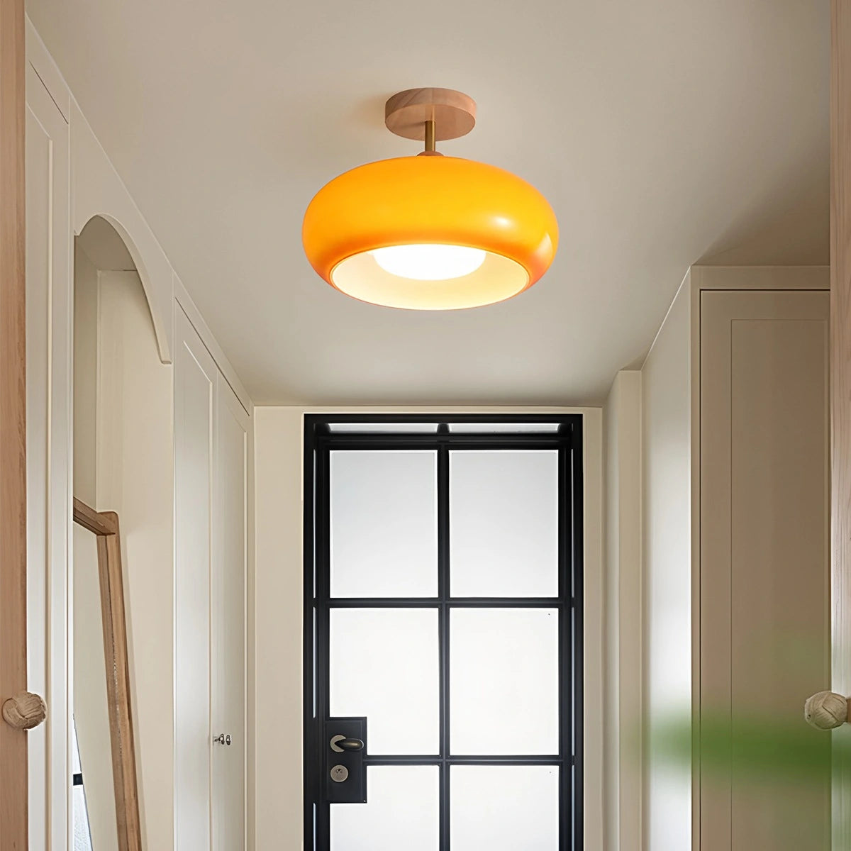 glass ceiling lamp for hallway