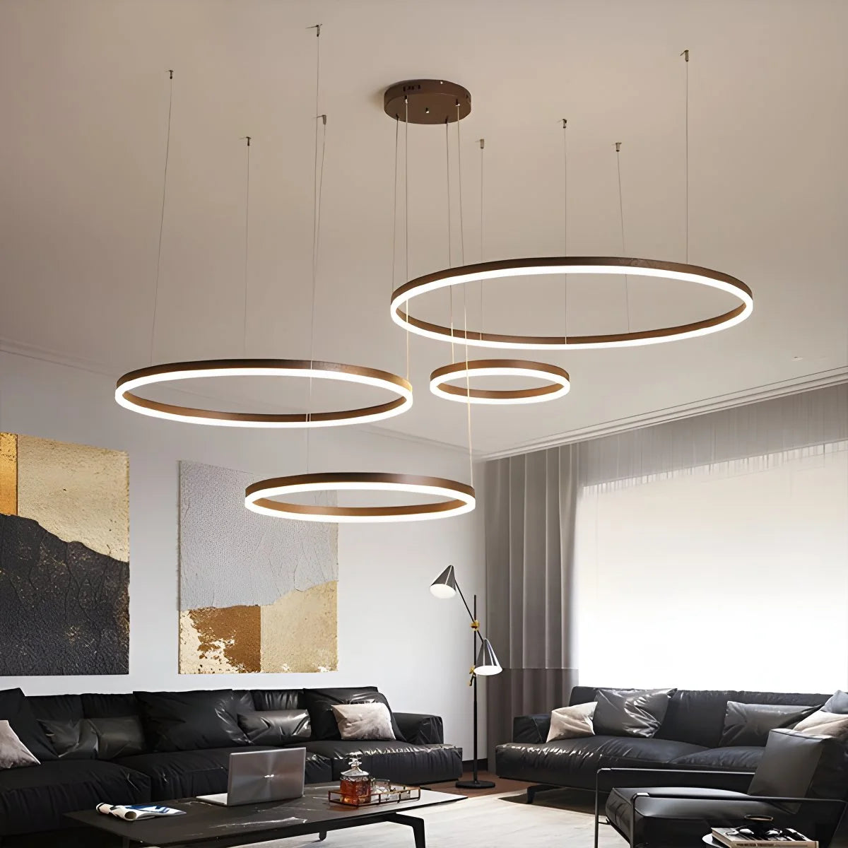 ring chandelier for living room