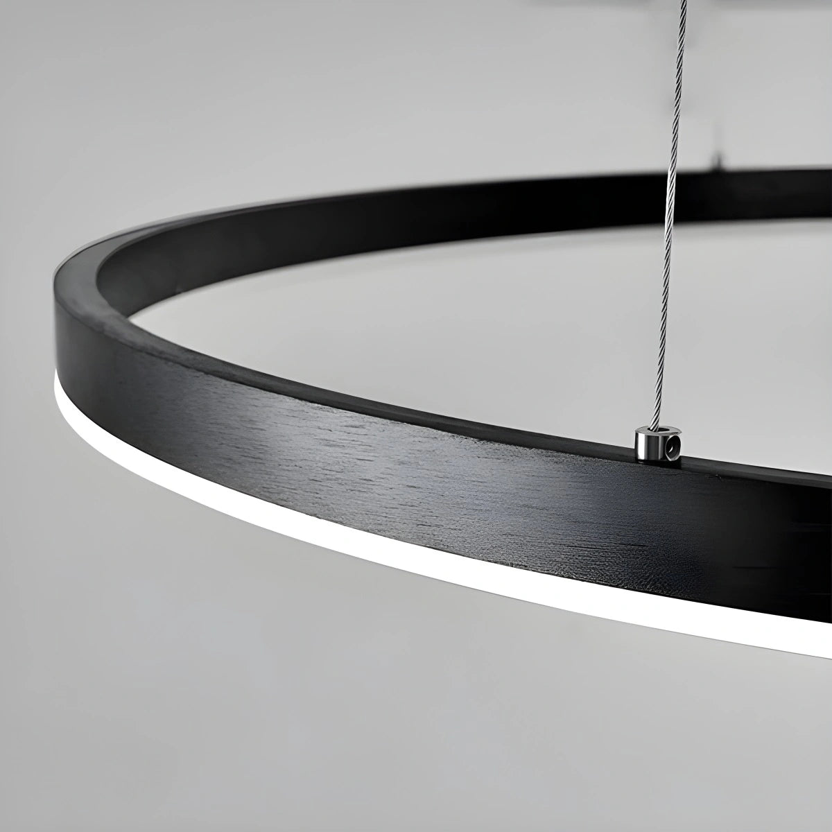 modern ring chandelier