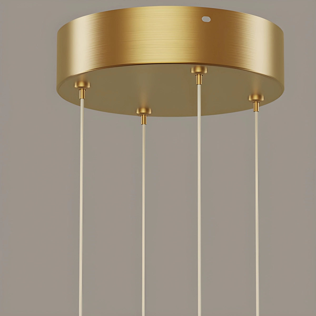 modern ring chandelier
