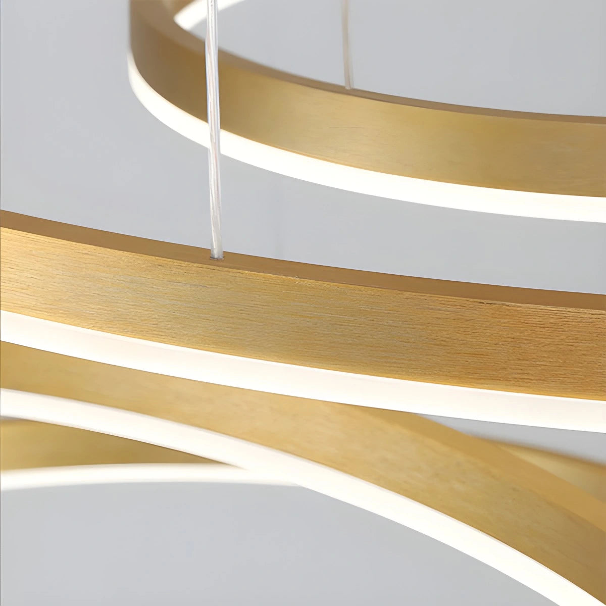 modern ring chandelier