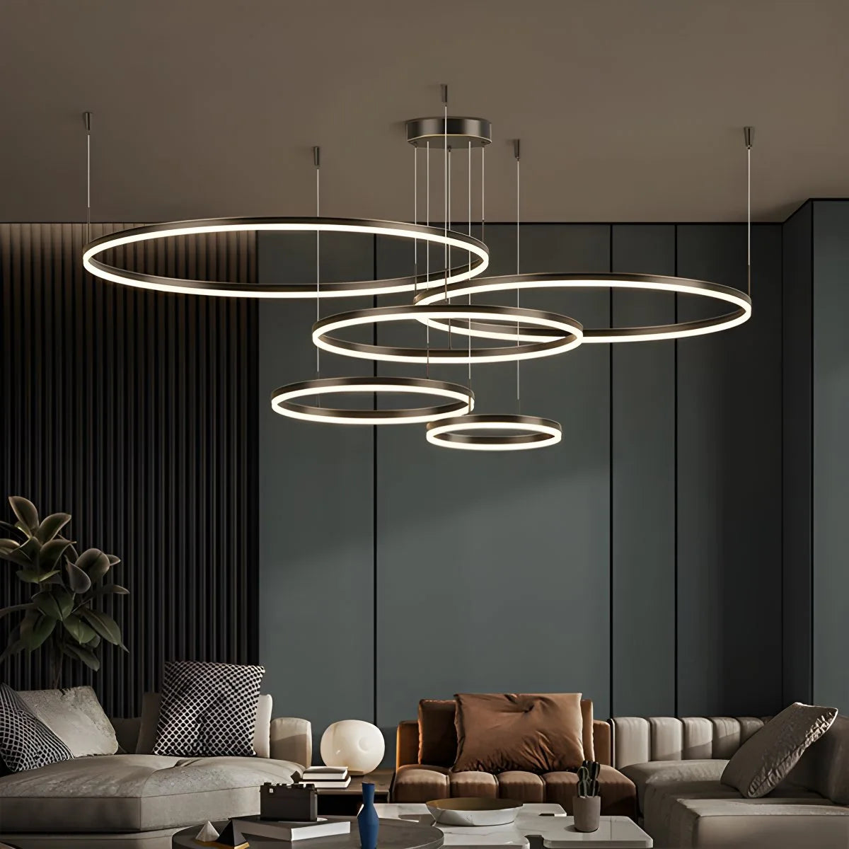 ring chandelier for living room