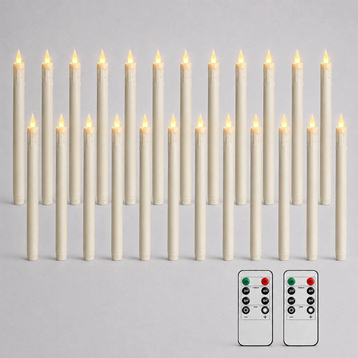Antizer Flameless Taper Candle