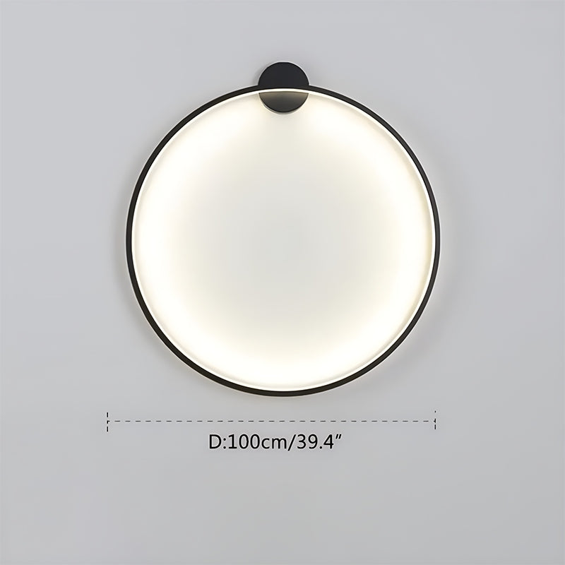 Antizer Round Ring LED Wall Lamp for Living Room