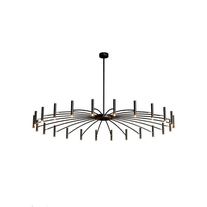 Antizer Modern Adjustable Candelabra Chandelier for Living Room