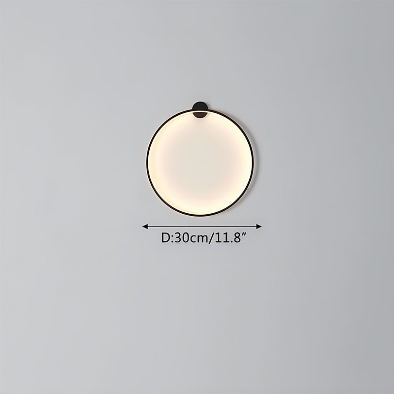 Antizer Round Ring LED Wall Lamp for Living Room