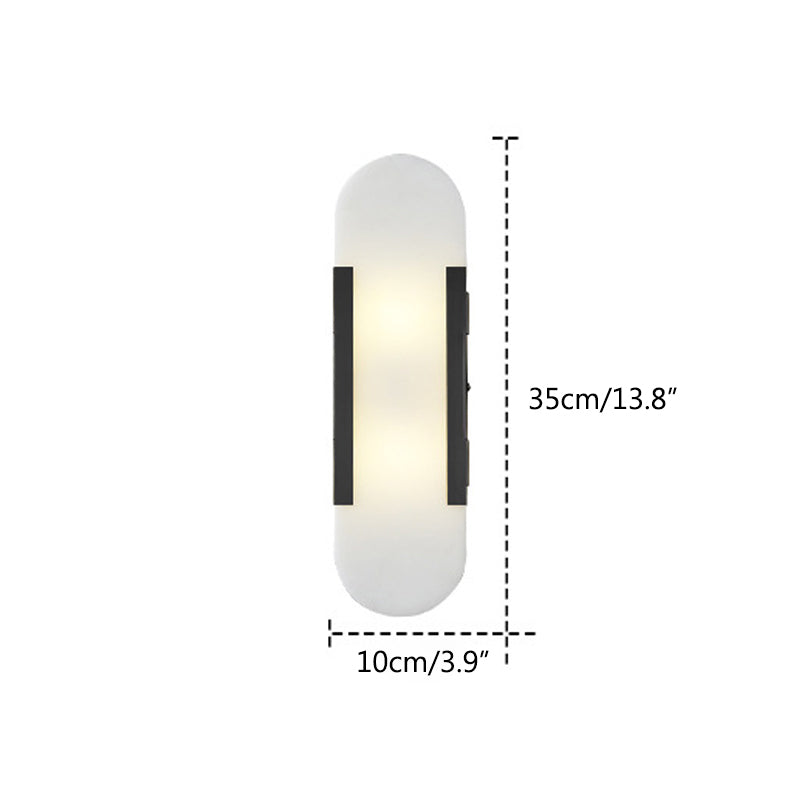 Antizer Luxury Spanish Alabaster Wall Sconce for Living Room
