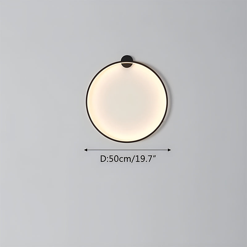 Antizer Round Ring LED Wall Lamp for Living Room