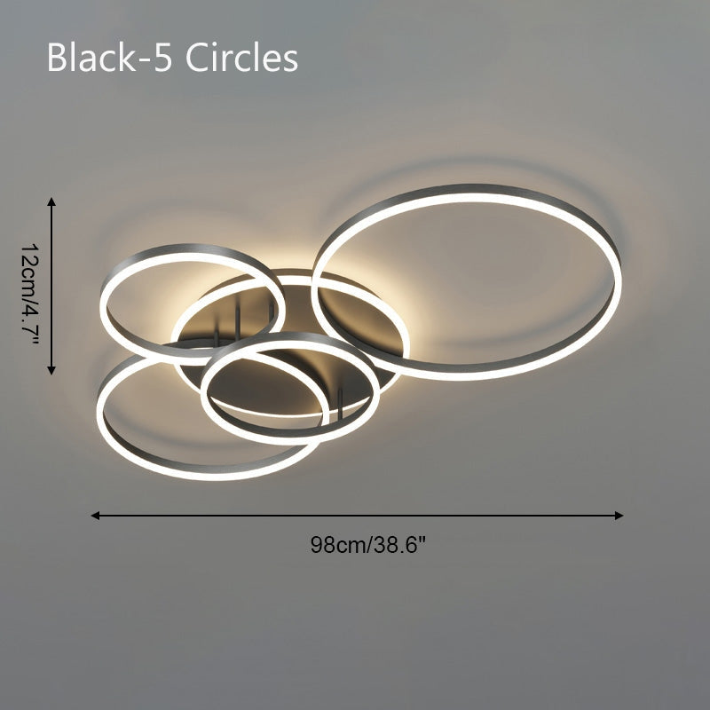 Antizer Circular LED Ceiling Light for Living Room