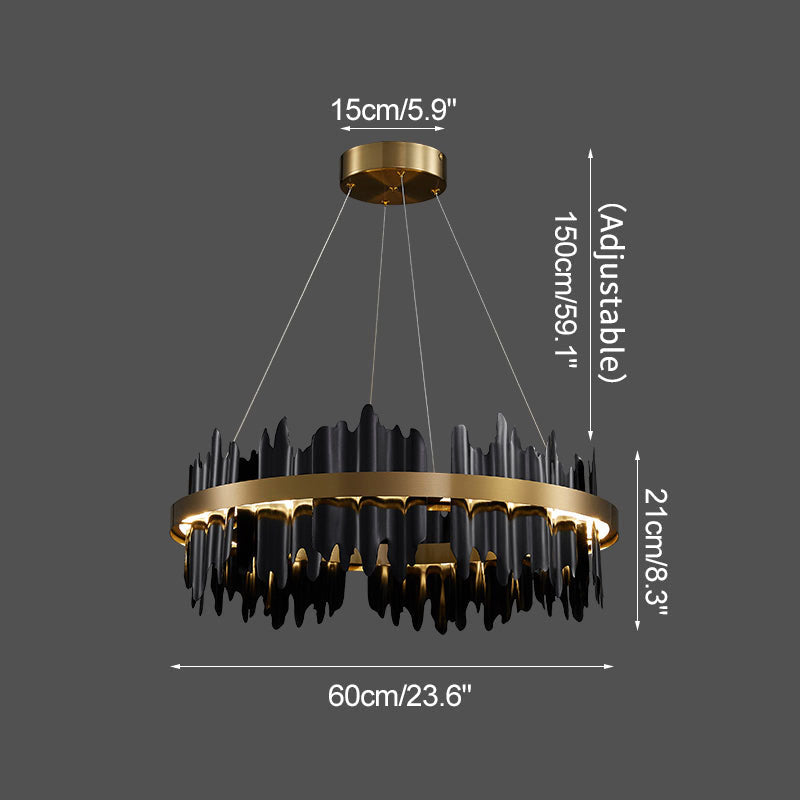 Antizer Modern Creative Round Chandelier