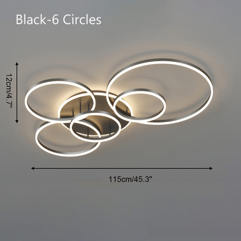 Antizer Circular LED Ceiling Light for Living Room