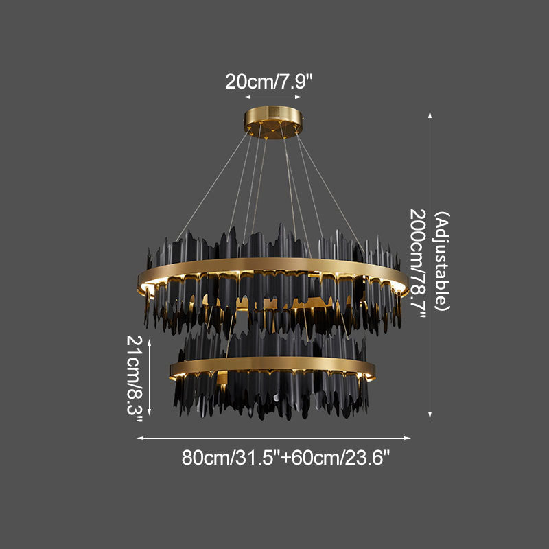 Antizer Modern Creative Round Chandelier