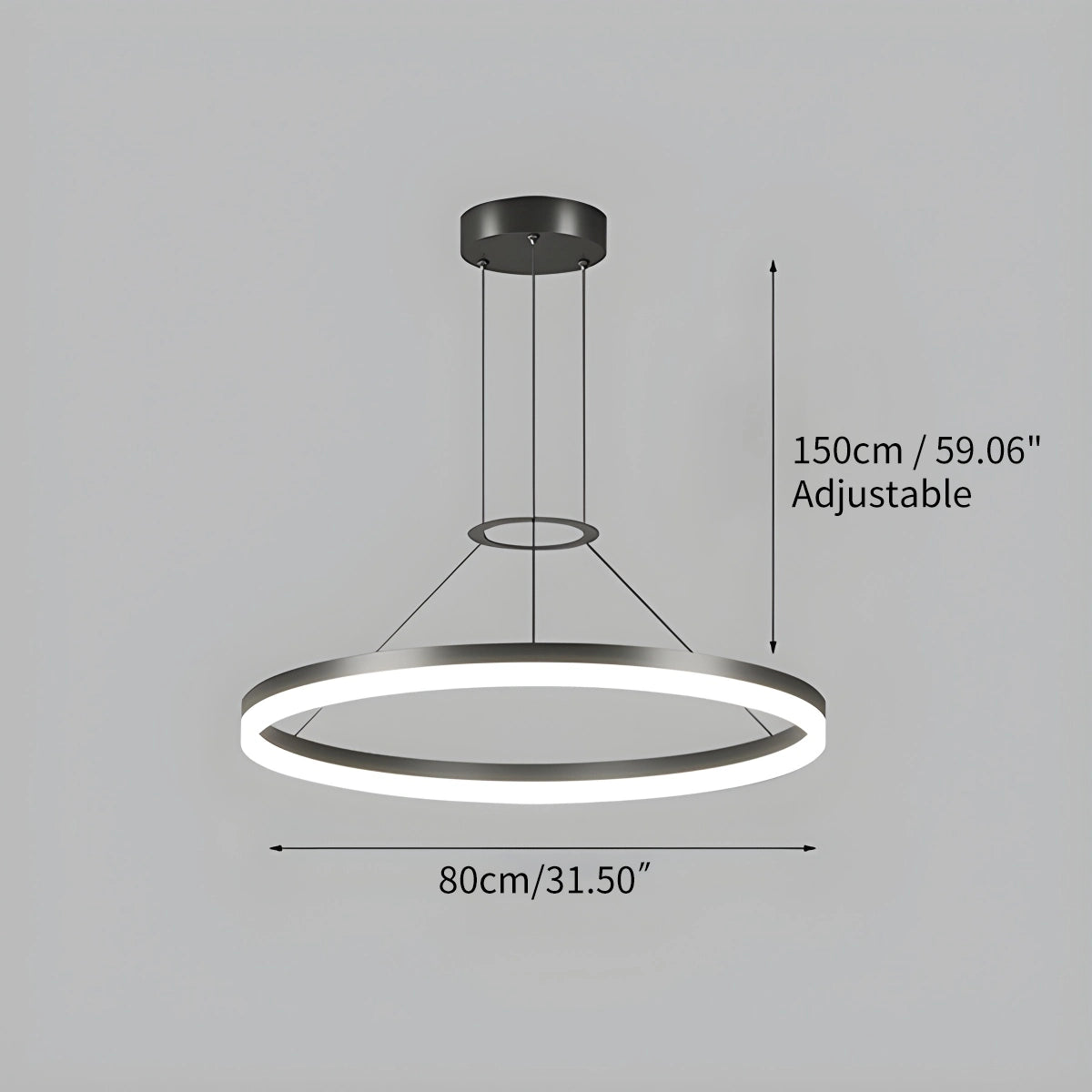 round led ceiling light
