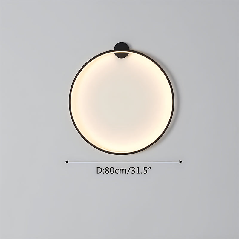 Antizer Round Ring LED Wall Lamp for Living Room