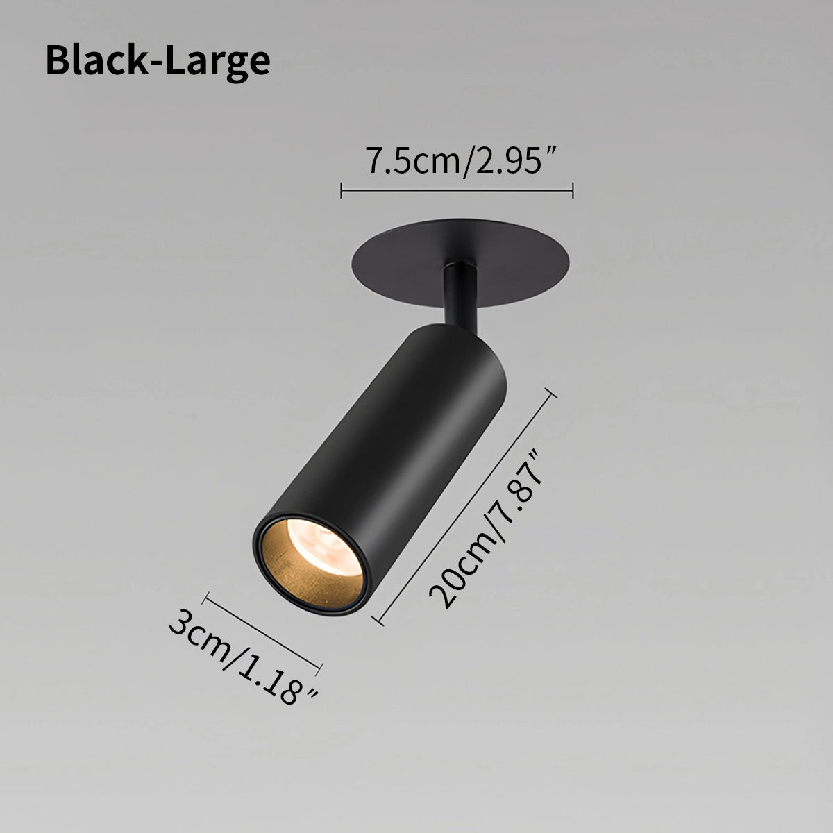 Antizer Minimalist LED Ceiling Spotlight for Living Room