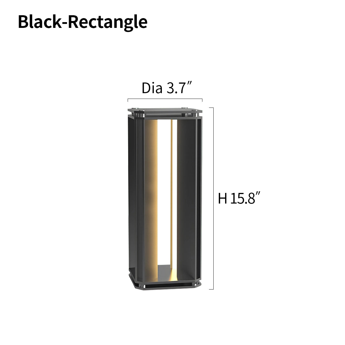 Antizer Modern Geometric Outdoor Waterproof Wall Lamp