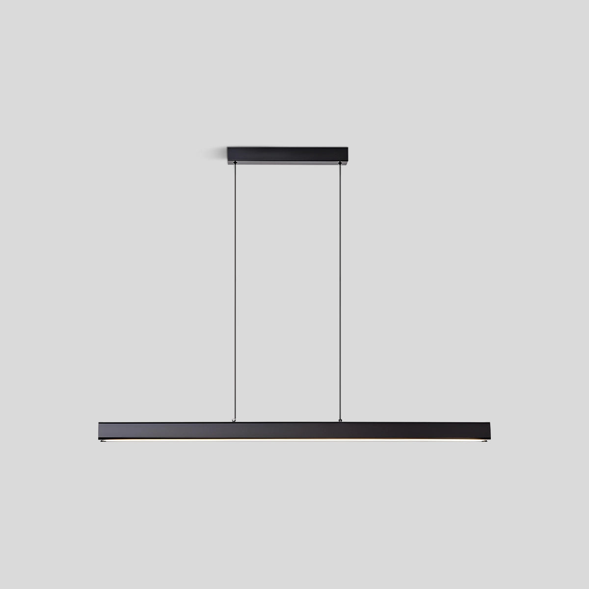 Antizer Nordic LED Linear Pendant Light for Kitchen Island Black