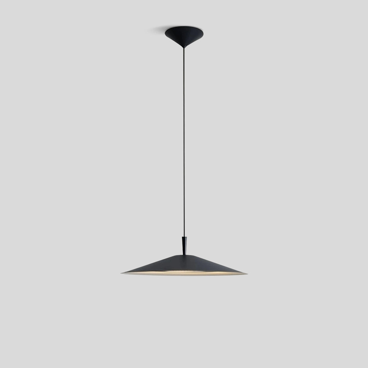 saucer pendant light