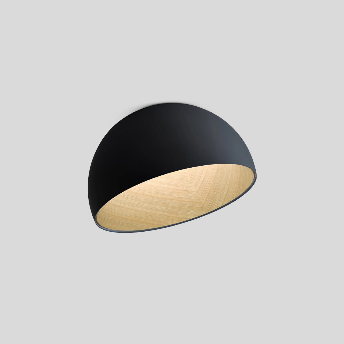 Antizer Duo Plane/Slanted Ceiling Lamp Slanted Black