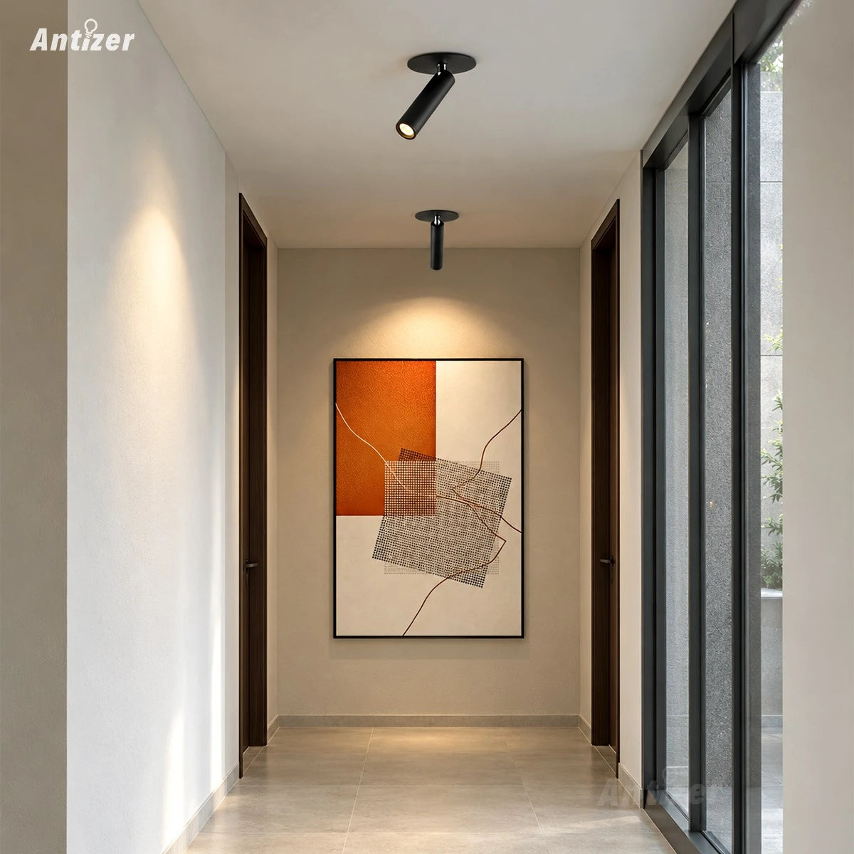 Antizer Nordic Minimalist Bedroom Sconce & Spotlight