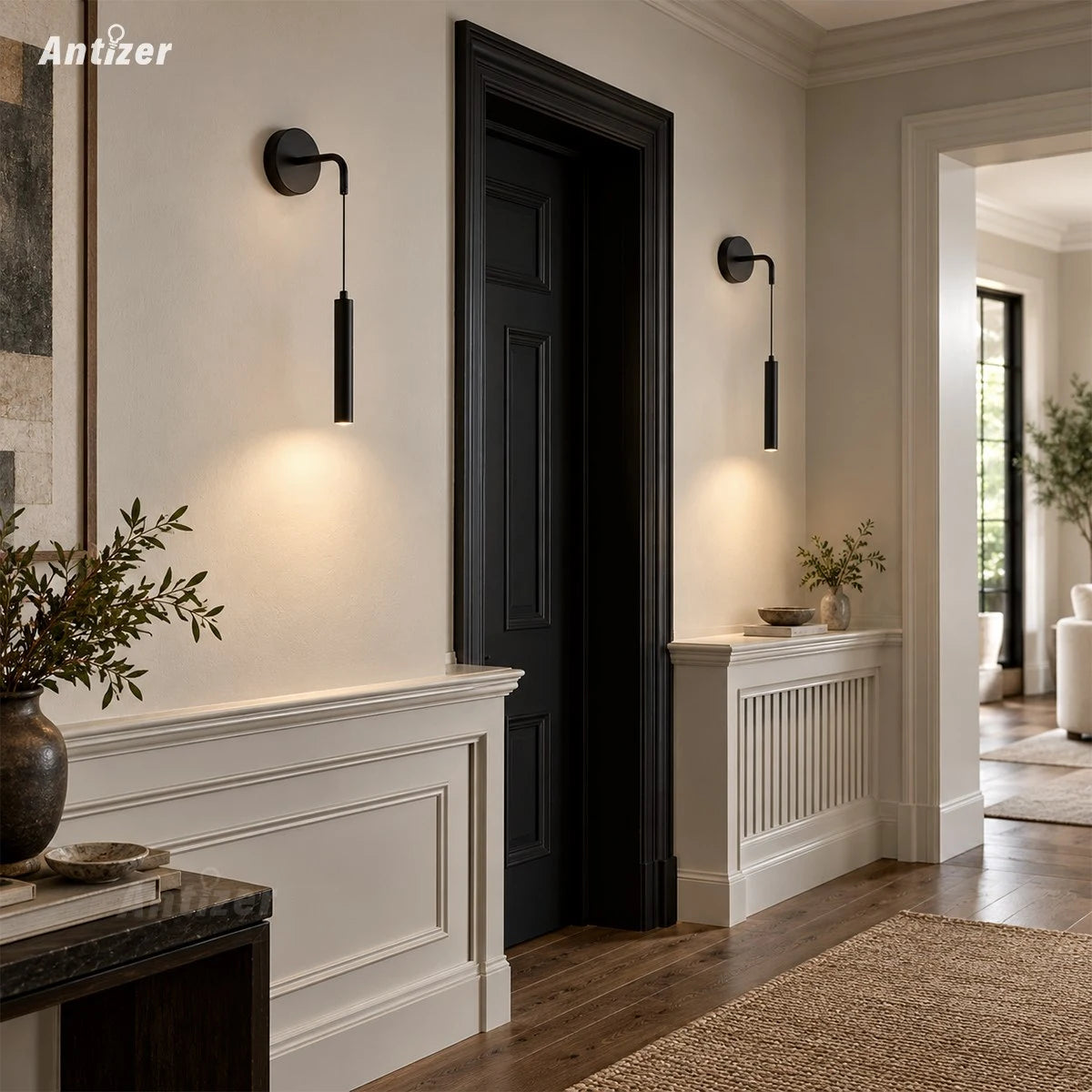 Antizer Nordic Minimalist Bedroom Sconce & Spotlight