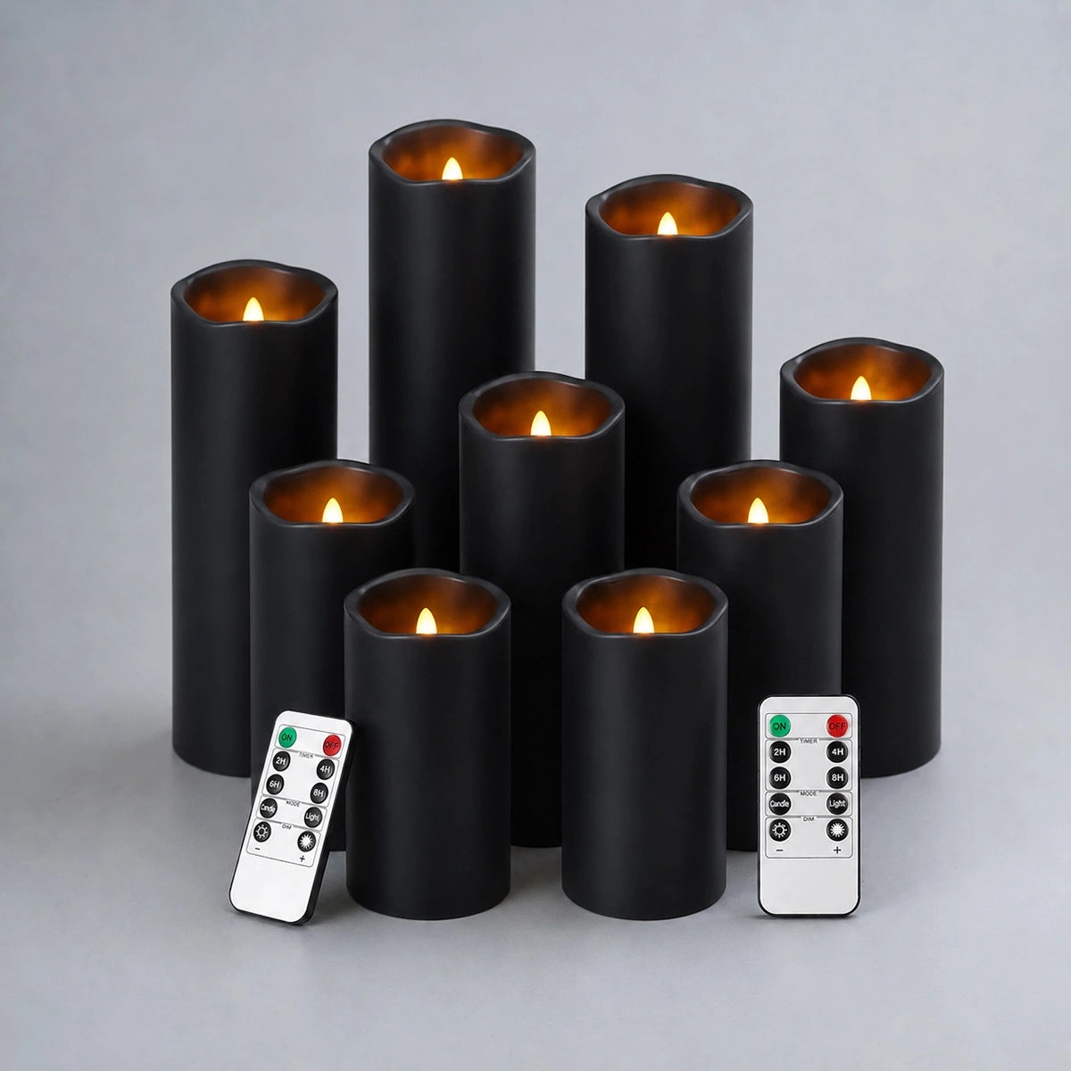 Antizer LED Flameless Paraffin Candle