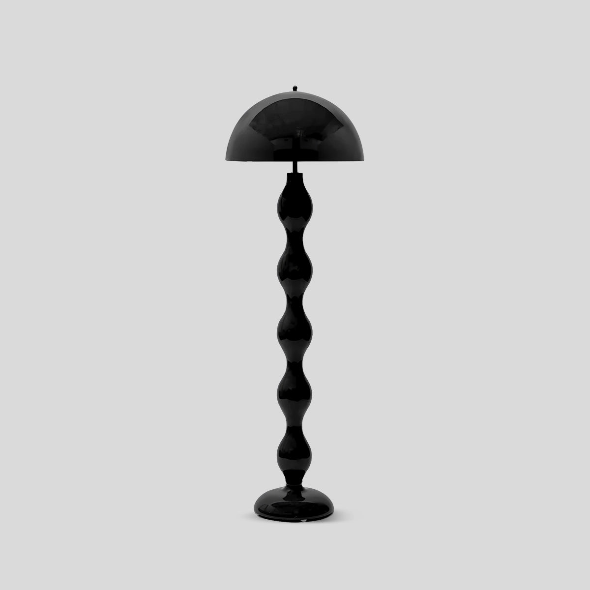 Antizer Drop Floor Lamp for Living Room Black Dia 15.7″ x H 59.1″