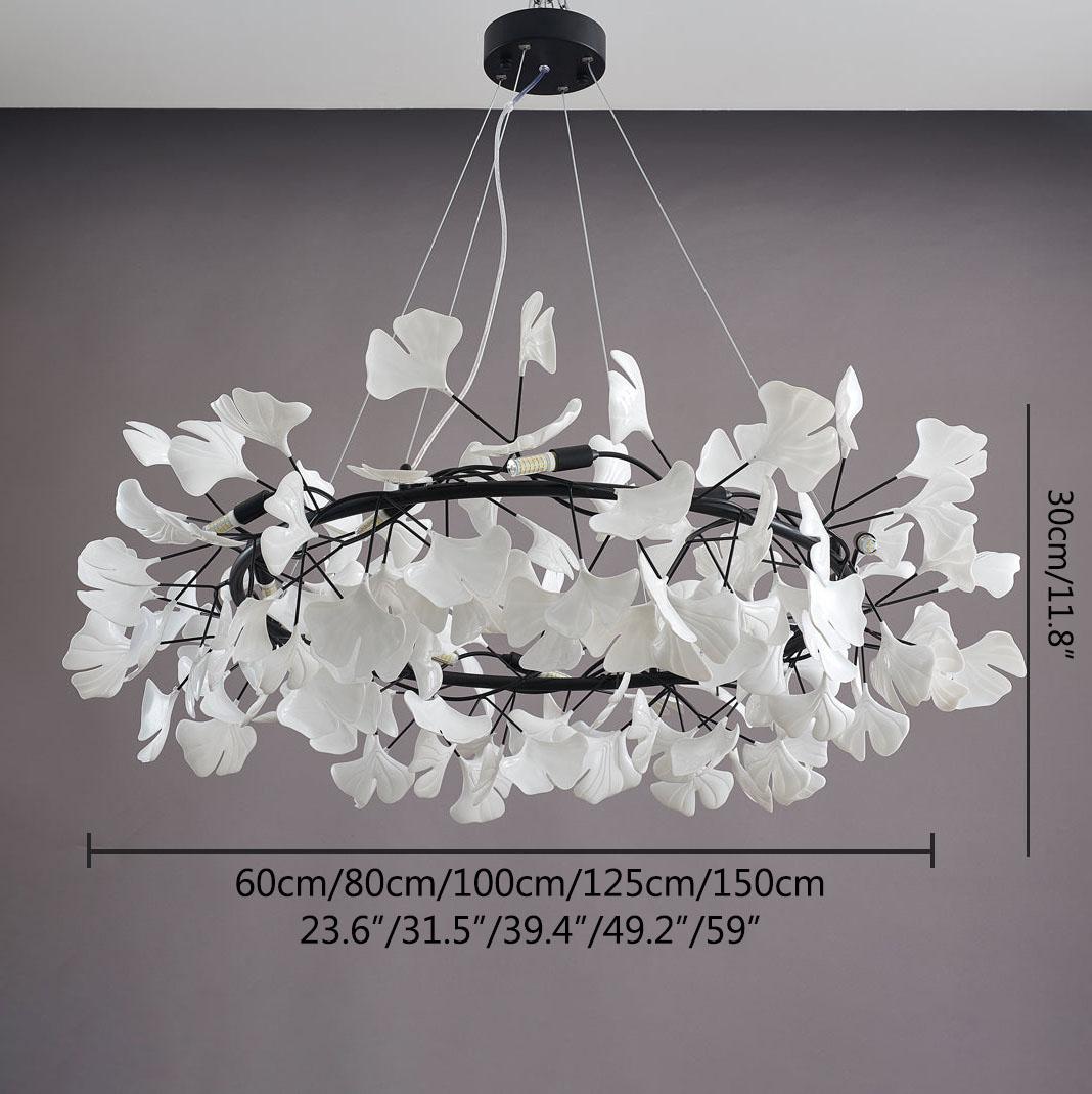 Antizer Ginkgo Chandelier-C Hanging Light Fixtures