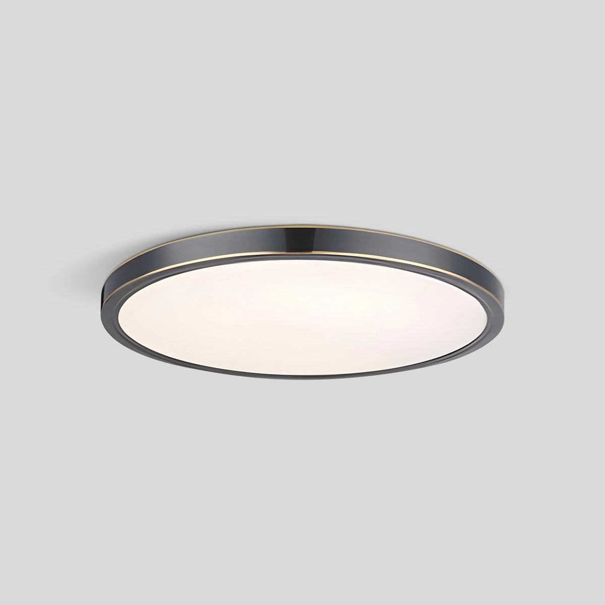 Antizer Ultra Thin Minimalist Ceiling Light for Bedroom Black