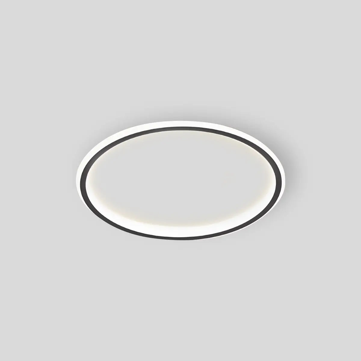 Antizer Nordic Circular Simple LED Ceiling Light Black