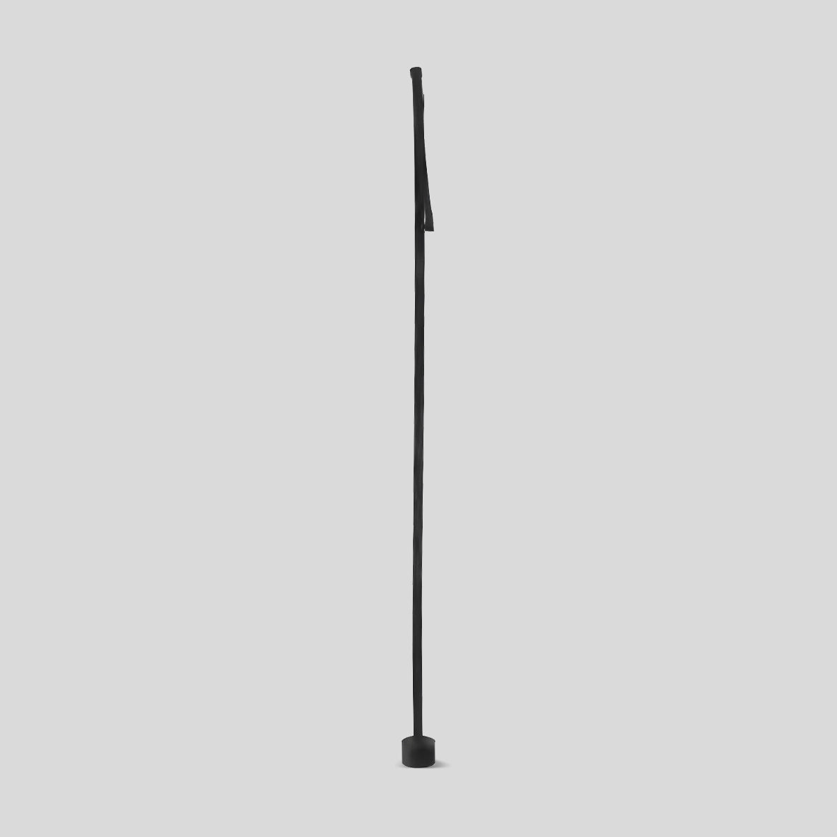 Antizer Nordic Canvas Background Wall Floor Lamp Black Warm Light