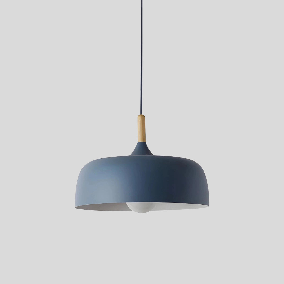 Antizer Modern Dome Macaron Pendant Light for Kitchen Island Blue D30cm / 11.81"