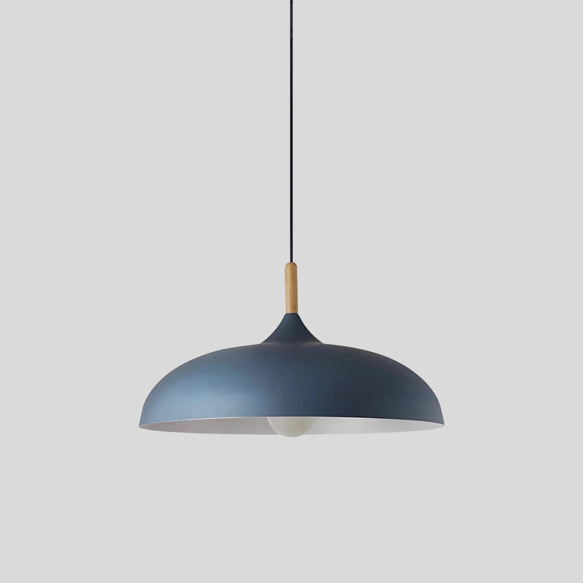 Antizer Modern Dome Macaron Pendant Light for Kitchen Island Blue D45cm / 17.72"