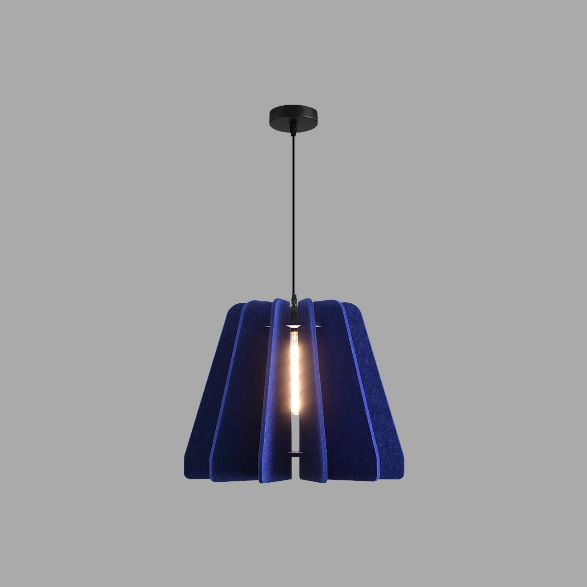 Antizer Triangle Piece Acoustic Pendant Light Blue Dia 50cm x H 40cm / ∅ 19.69" x H 15.75"