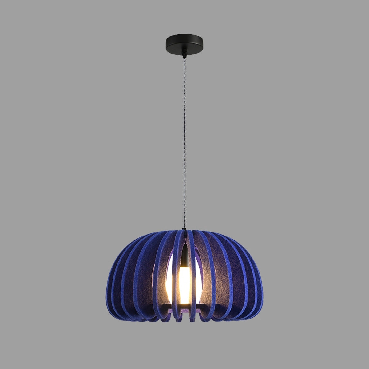 felt acoustic pendant light