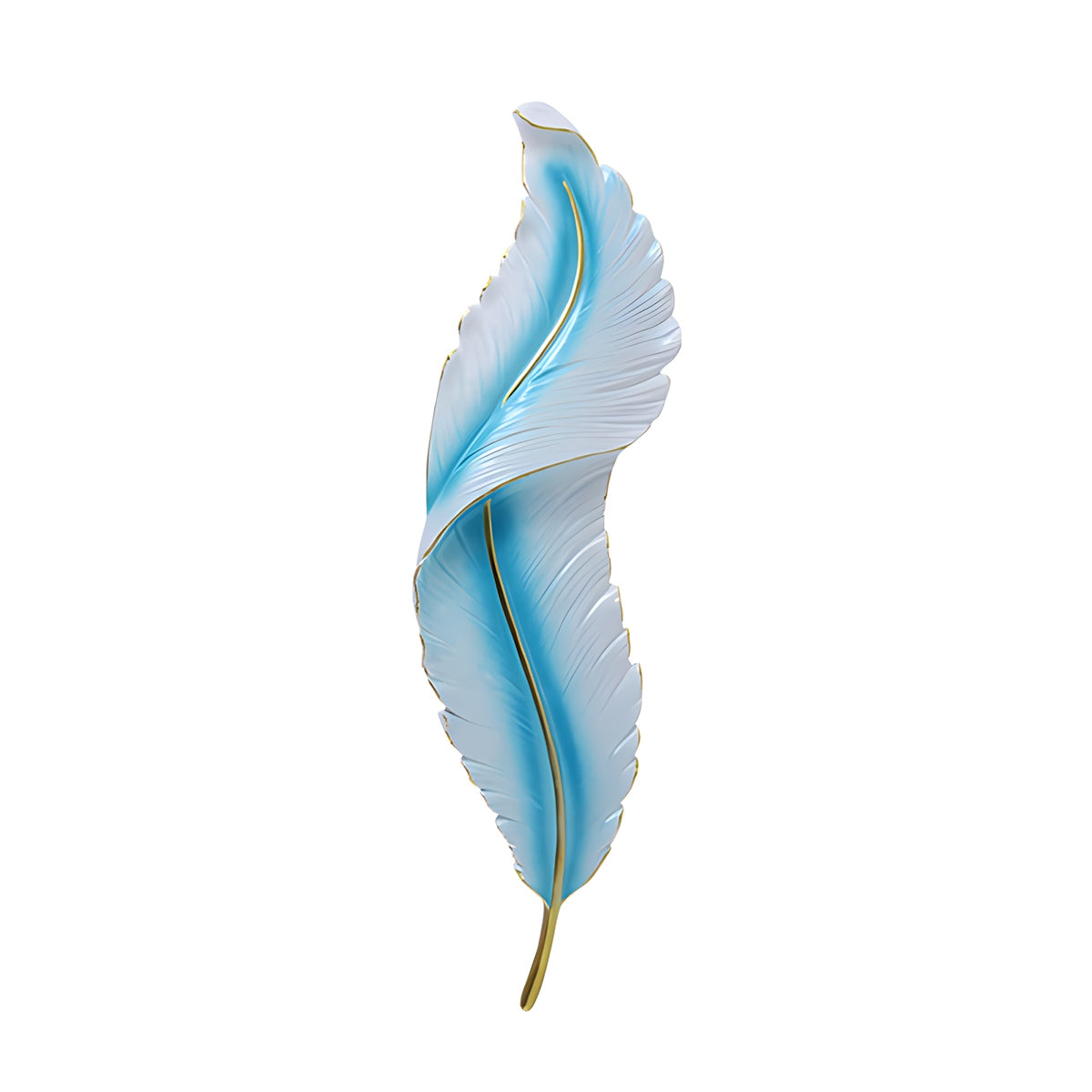 Antizer Feather Wall Lamp for Bedroom Living Room
